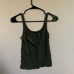 Brandy Melville Grey Cropped Tank